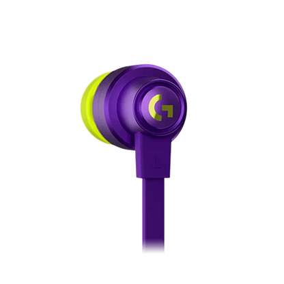 Logitech G333 Gaming Earphones with Mic (Purple)