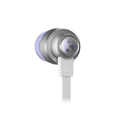 Logitech G333 Gaming Earphones with Mic (White)