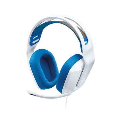 Logitech G335 Wired Gaming Headset (White)