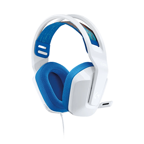 Logitech G335 Wired Gaming Headset (White)