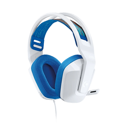 Logitech G335 Wired Gaming Headset (White)