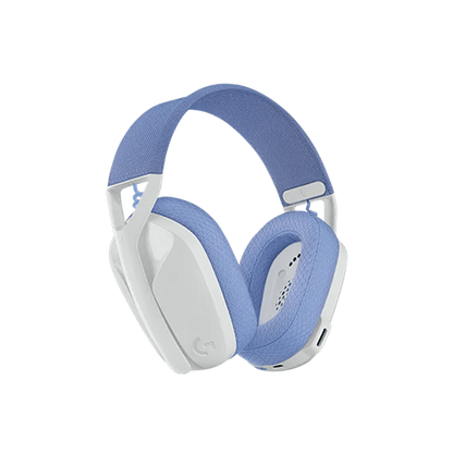 Logitech G435 Lightspeed Wireless Gaming Headset (Off White And Lilac)