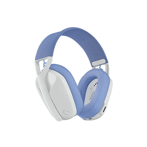 Logitech G435 Lightspeed Wireless Gaming Headset (Off White And Lilac)