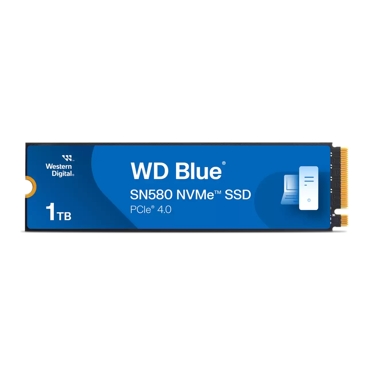 WD Blue™ SN580 1TB PCIe Gen 4 NVMe M.2 SSD