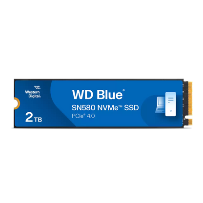 WD Blue™ SN580 2TB PCIe Gen 4 NVMe M.2 SSD