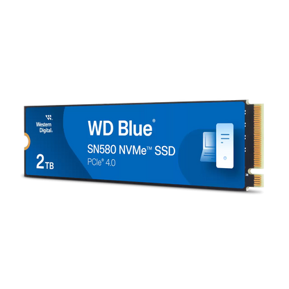 WD Blue™ SN580 2TB PCIe Gen 4 NVMe M.2 SSD